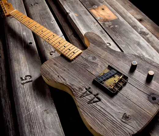 Fender lanza una lnea de guitarras hecha con la madera de los bancos del histrico Hollywood Bowl.